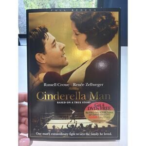 Cinderella Man DVD 2005 Full screen Russell Crowe Renee Zellweger New Sealed